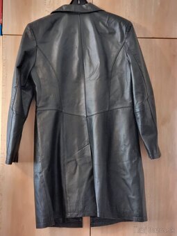 Dámsky kožený kabát KCERO, veľ. L – ako nový - 2