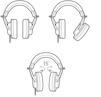 Audio-Technica,Štúdiové slúchadlá - 2