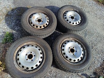 Predám zimné pneu na diskoch - 2
