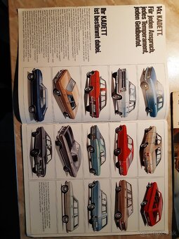 OPEL-originalne dobove katalogy - 2