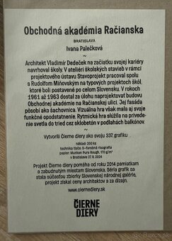 Čierne diery - Obchodná akadémia - 2