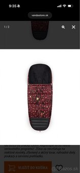 Cybex fusak rockstar - 2