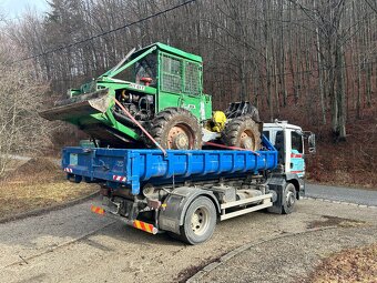 Odvoz odpadu, kontajnery, hydraulická ruka - 2