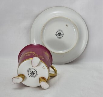 Starožitná porcelánová šálka - 2