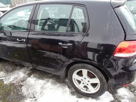 VW volkswagen golf VI 1,4tsi, rozpredám na náhradné diely - 2