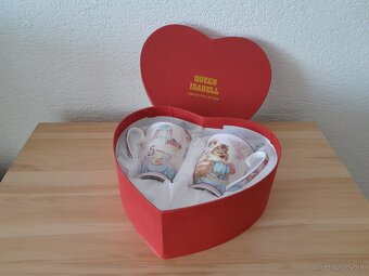 Porcelánové hrnčeky darčekový set - 2