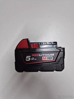 Milwaukee M18b5 18v 5.0ah Li-ion baterie - 2