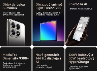 Xiaomi 14T Pro 12/512GB Titan Black - 2