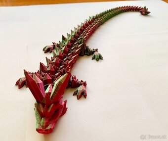 🐉 Flexibilný kryštálový drak - 2