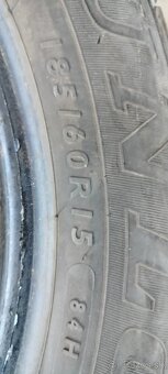 2 letné pneumatiky 185/60 R15 84H Dunlop SP Sport 01 - 2