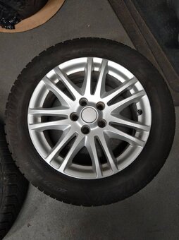16" alu FORD,VOLVO + zimné pneumatiky. - 2