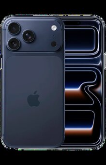 Iphone 17 pro max 256gb Deep Blue polnočný modrý nerozbalený - 2