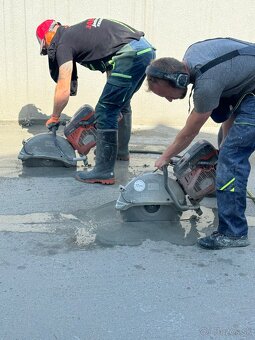 Jadrové vŕtanie rezanie betónu - 2