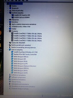 Lenovo 310. 15,6"FHD. 12 GB DDR4. SSD 256 GB. Nová baterka. - 2