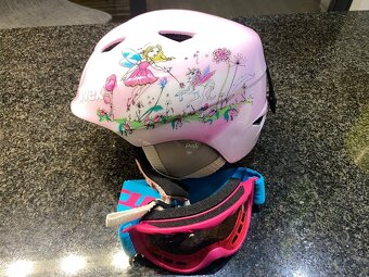 Detska prilba + okuliare - 2