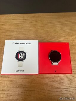 Predám ONEPLUS WATCH 3 43mm, TOP, VOLNE - 2