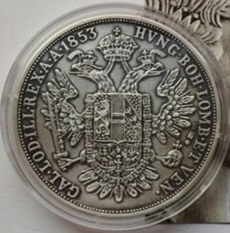 Mince Toliar 1853 - 2