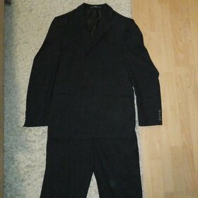 Pánsky čierny oblek - 2