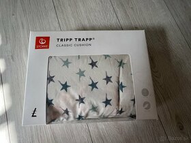 Stokke Tripp Trapp Classic Cushion Organic Cotton Aqua Star - 2