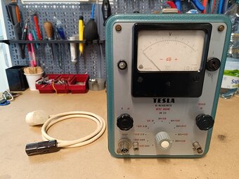 TESLA BM 310 (nf milivotmeter, merac urovne) - 2