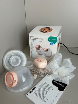 BABYONO Odsávačka materského mlieka elektrická Double Twinny - 2