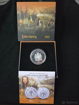 Lord of the rings, strieborna minca - 2