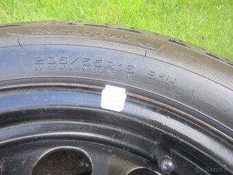 16" pl. disky Oct3, Passat, Golf, Seat so zim. pneu 205/55R - 2