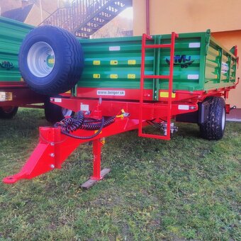 Vlečka, príves za traktor 5-tonový - 2