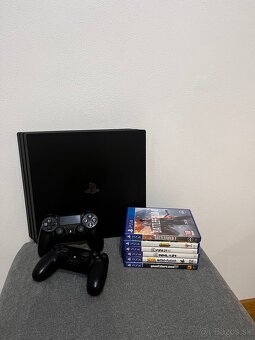 Predám PS4 + 2x Dualshock - 2