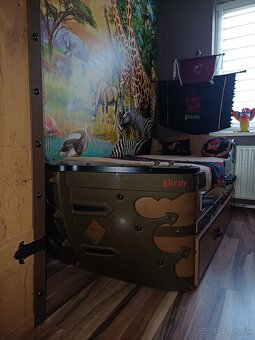 Detska posteľ Piratska Loď - 2