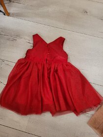 Dievčenské červené šaty - 2