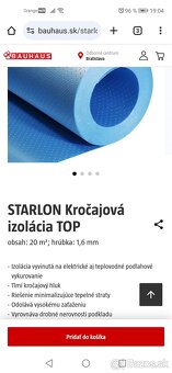 Podložka pod plávajúcu podlahu - 2