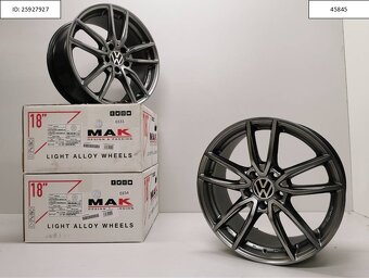 9J R18 5x112 ET50 Škoda Karoq, Vw Golf alu disky 1257 - 2