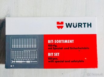 Würth súbor bezbečnostnych 105 bitov - 2