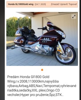 Honda Gold Wing Gl 1800 - 2