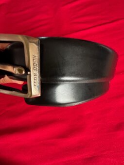 HUGO BOSS - čierny opasok - 2
