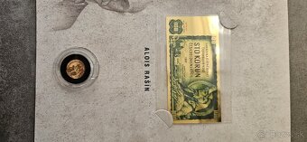 Zlate bankovy a minca - 2