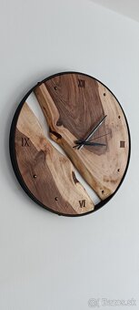 Drevené nástenné hodiny - 2