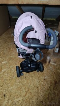 Detský trojkolesový kočík 6v1 AVEO Kinderkraft ružový - 2