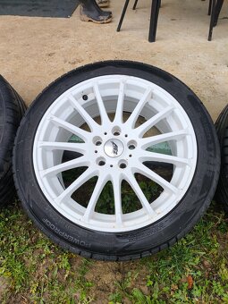 Alu disky AEZ R17 5x112 Škoda Seat Audi Volkswagen - 2
