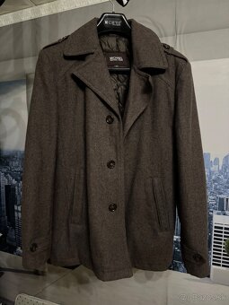 pansky hnedy kabat michael kors velkost M - 2