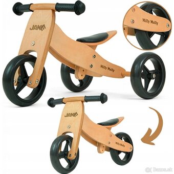 Dreven Eko odrazadlo / trojkolka Jake / Milly mally / NOVE - 2