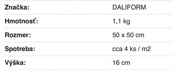 Stratené debnenie IGLU 39´® tvar H16 tvarovka 50 x 50 x 16 c - 2