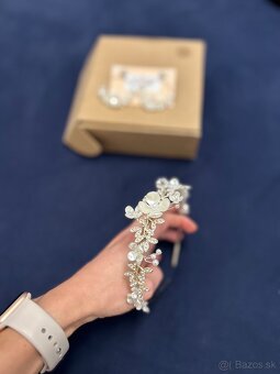 Set náušničiek a čelenky - 2