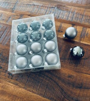 Vianočné sklenené gule - 2