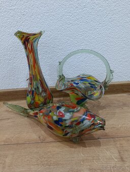 Váza hutné sklo - 2