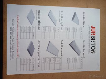 Predaj betónových výrobkov - 2