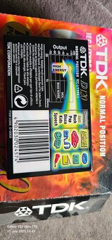 Predám audiokazety TDK D120 min. - 2