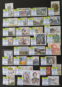 Poštové známky Slovensko - čisté - 2