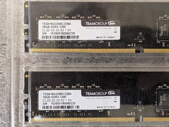 32GB TeamGroup Elite DDR4-3200 2x16GB - 2